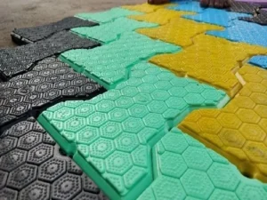 In this captivating photograph, plastic pavers take center stage as they revolutionize outdoor spaces across South Africa. The image showcases the versatility and eco-friendliness of these innovative paving solutions. The plastic pavers, crafted from recycled materials, create a vibrant mosaic of colors and patterns, adding a touch of modernity and sustainability to any landscape. With their interlocking design, the pavers fit seamlessly together, providing a stable and durable surface for walkways, patios, and driveways. Their lightweight nature allows for easy installation and flexibility in design, enabling homeowners to unleash their creativity and transform outdoor areas with ease. Witness the power of plastic pavers as they redefine outdoor aesthetics and promote environmental stewardship in South Africa's diverse settings.